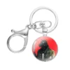 Dorohedoro Anime Keychain Handmade Glass Cabochon Key Ring Holder Pendant Key Chains 2 - Dorohedoro Store